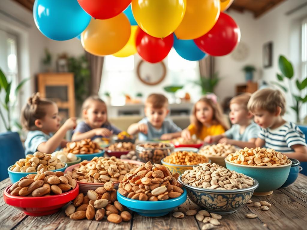 детско парти с ядки детско парти с ядки